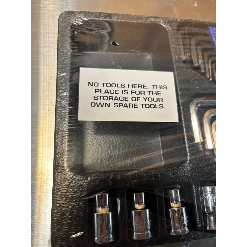 NIB Kobalt 34 PC Mechanical Tool Set Socket Wrench Allen Set